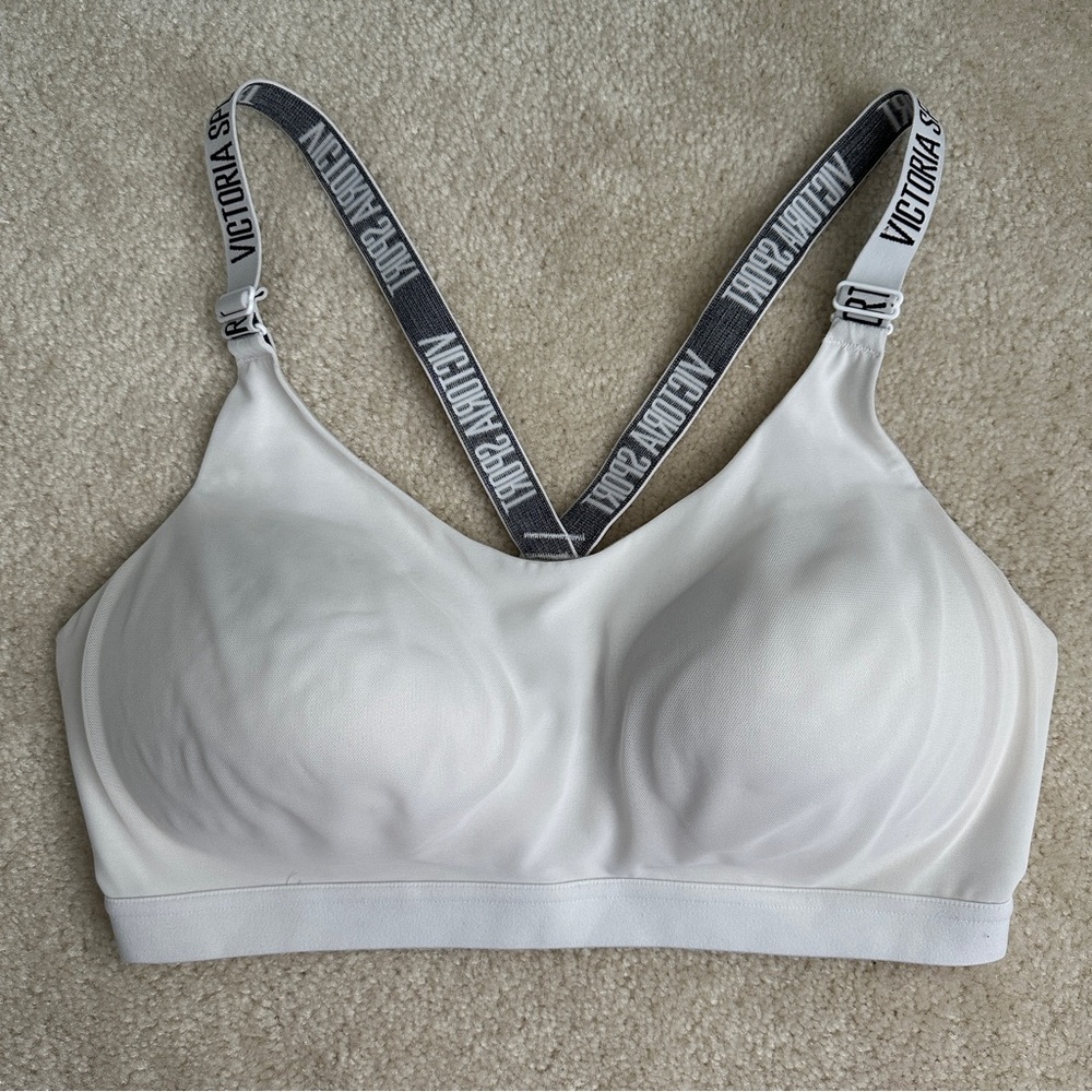 Victoria's Secret White Sports Bra